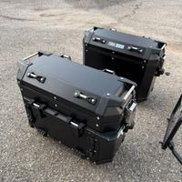 COPPIA VALIGIE GIVI TREKKER OUTBACK 37L ALLUMINIO