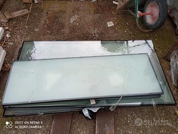 Vetri spessore doppio sabbiati