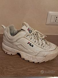 Scarpe ginnastica FILA bianche numero 39