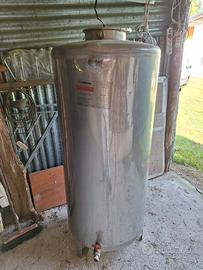 Serbatoio INOX 500lt + pompa riempimento/scarico