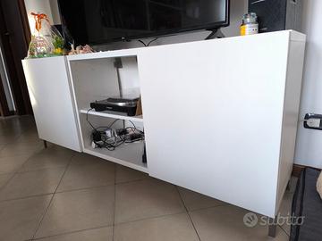 Mobile TV bianco lucido IKEA Besta