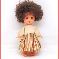 Bambola mini Fiba vintage bambolina vinile v75