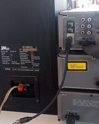 Impianti HI FI DENON completo di casse 