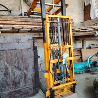 Muletto posteriore idraulico per trattore