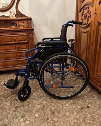 Sedia a rotelle carrozzina disabili - Seduta 50