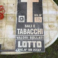 Insegna sali e tabacchi vintage