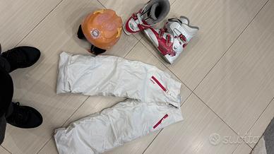 Abbigliamento e scarponi sci bambina