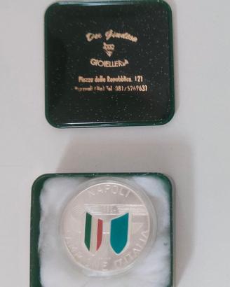 Medaglia celebrativa 1° scudetto del Napoli calcio