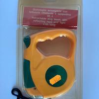 Guinzaglio avv. fettuccia riflettente e lampadina