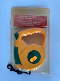 Guinzaglio avv. fettuccia riflettente e lampadina