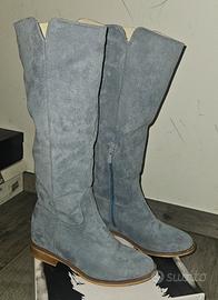 Stivali donna scamosciati 