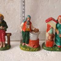 pastori presepe vintage bachelite 8 euro al pezzo 