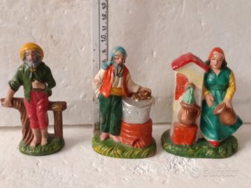 pastori presepe vintage bachelite 8 euro al pezzo 