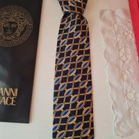 Cravatta nuova Versace pura seta