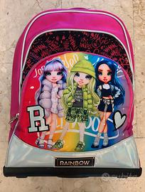 Zaino Trolley Scuola Rainbow High