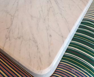 piano tavolo marmo carrara
