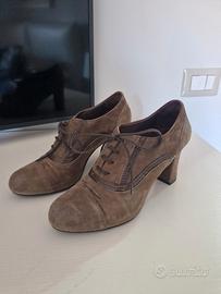 Scarpe Francesine Janet & Janet tortora taglia 39