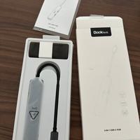 Dockteck Hub Adattatore USB C, 5 in 1,