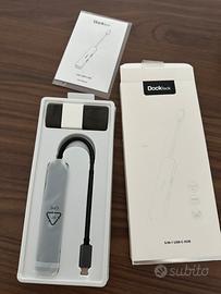 Dockteck Hub Adattatore USB C, 5 in 1,