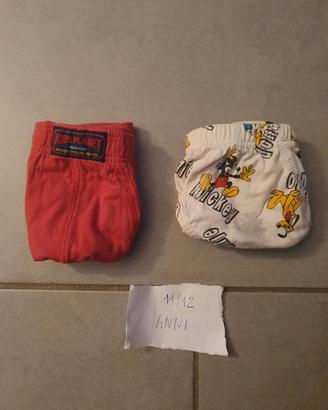 Slip per bambini dai 11 ai 14 anni