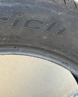 Pneumatici 225/60 R18 BFGoodrich  per SUV