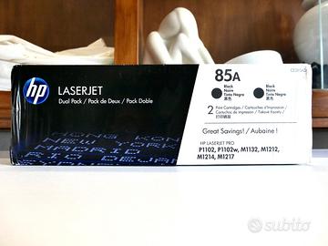 2 Toner Cartuccia HP 85A Nero NUOVE