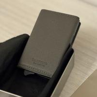 Portafoglio smart 1ONESPO MAGNETIC in vera pelle