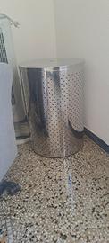 Contenitore acciaio porta biancheria