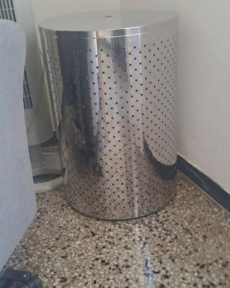 Contenitore acciaio porta biancheria