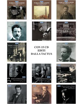 Collezione 15 cd integrale organistica m.e. bossi