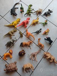 calendario avvento 24 pezzi dinosauri e animali