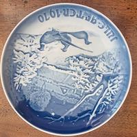 Piatto ceramica Copenaghen 1970