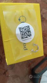 Horseshoe in titanio color argento