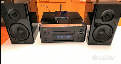 Denon Ceol top hi fi & Ipod nano 5