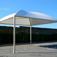 Gazebo cicogna minimax 6x5 nuovo in stock blu