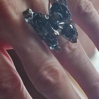 anello forma farfalla 