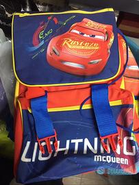 Zaino Cars Saetta McQueen nuovo