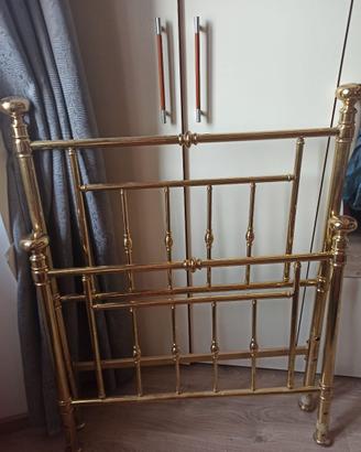 Testata / Testiera in ottone per letto singolo