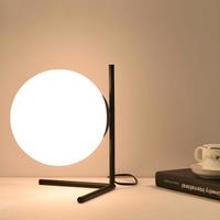Lampada da tavolo LED design moderno a sfera mod.2