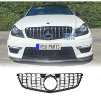 GRIGLIA MERCEDES W204 07-14 LOOK AMG GT NERO CROMA