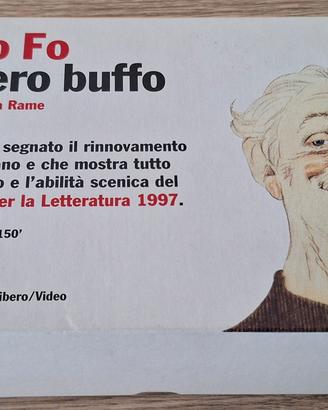 Mistero buffo Dario Fo Videocassette