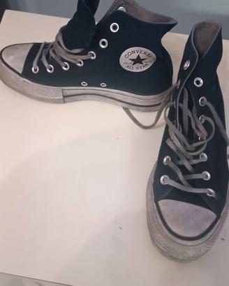 converse all star alte suola alta donna 