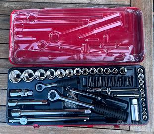 Set chiavi a bussola e cricchetti - kit attrezzi