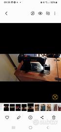 MACCHINA DA CUCIRE  SINGER 15k VINTAGE CON MOBILE