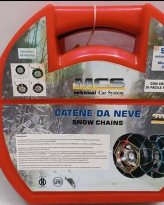 catene da neve MCS ca980 mai usate. Euro 20