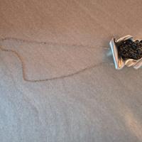 collana ematite grezza