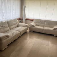 coppia divani Chateaux d'Ax in pelle