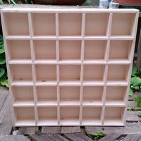 Bacheca in Legno di Abete 25 celle