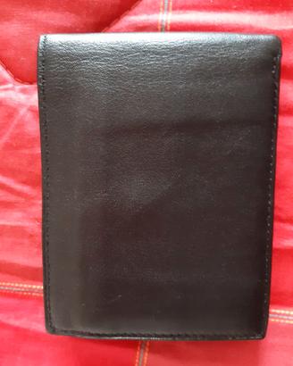 Portafoglio in vera pelle