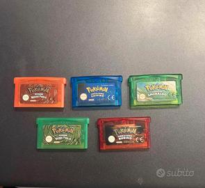 giochi pokemon game boy advance